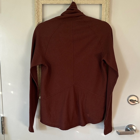 KÜHL | Petra Turtleneck Waffle Knit Long Sleeve in Mocha - Picture 9 of 15